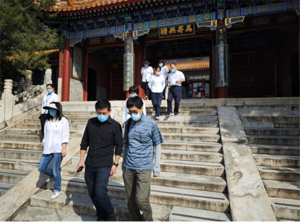海淀區(qū)文旅局陪同北京市文旅局等級(jí)旅游景區(qū)復(fù)核專家組開(kāi)展“景區(qū)全身體檢”工作，為旅游景區(qū)提供全方位管理服務(wù)指導(dǎo)